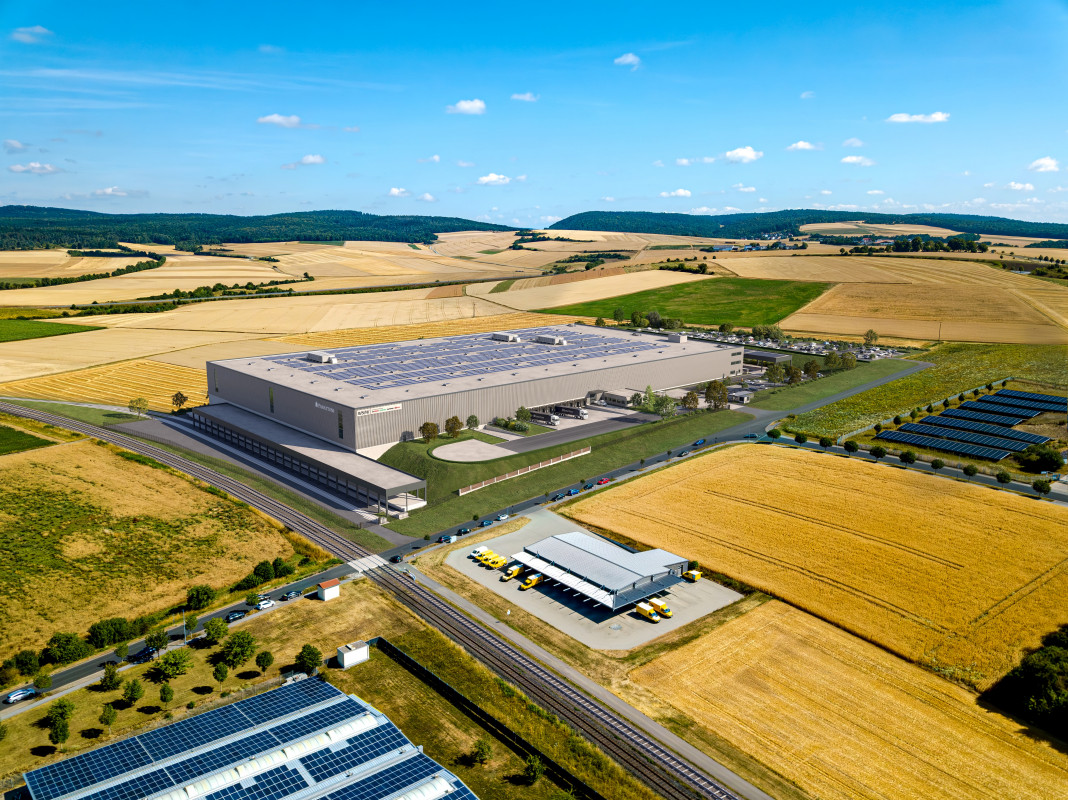 Der Produktions- und Logistikstandort für BSH Hausgeräte GmbH. - Bild: Panattoni