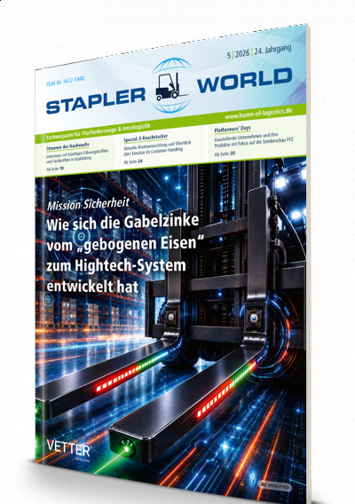 Aktuell eingetroffen! Die Oktoberausgabe der STAPLERWORLD!