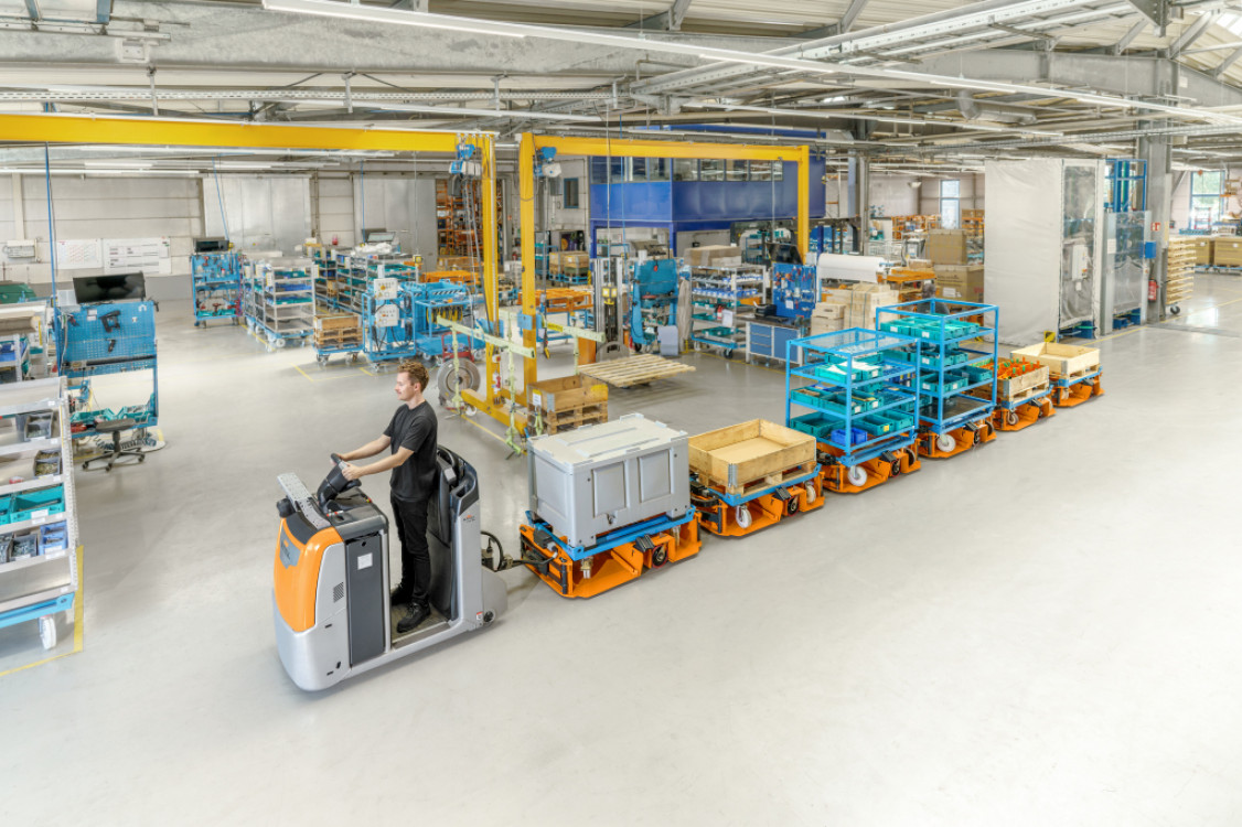 Das patentierte LiftRunner-System von STILL steht seit Jahren für eine schlanke, sichere und perfekt synchronisierte Produktionsversorgung. - © STILL GmbH Das patentierte LiftRunner-System von STILL steht seit Jahren für eine schlanke, sichere und perfekt synchronisierte Produktionsversorgung. - © STILL GmbH