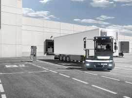 Der Kamag ePT 201 ist für das präzise, emissionsfreie Umsetzen von Semi-Trailern konzipiert