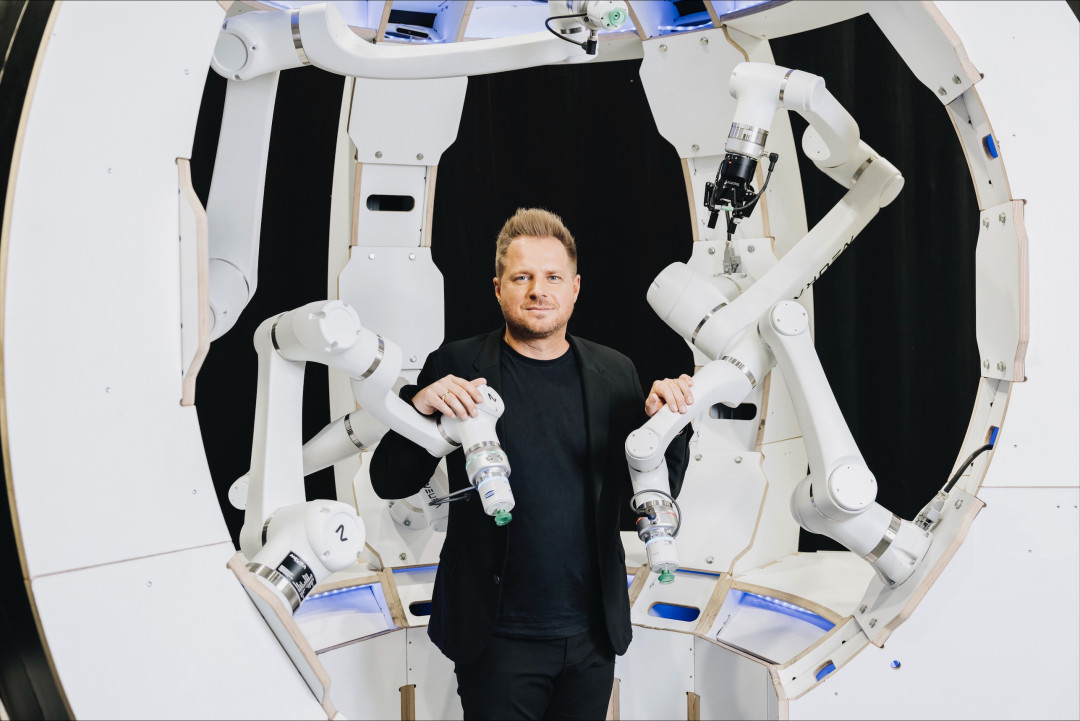 David Reger, Gründer und CEO Neura Robotics GmbH - Bild: VDMA