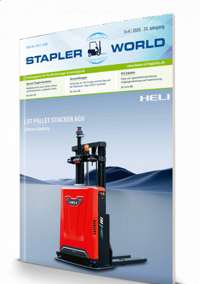 Ausgabe 3-4/2026 der STAPLERWORLD ist da!