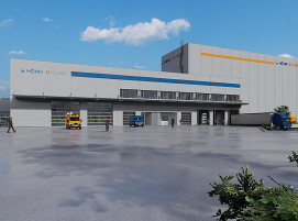 Fluro setzt im Zuge des Neubaus seiner Produktions- und Logistikhalle auf die Unitechnik Systems GmbH.